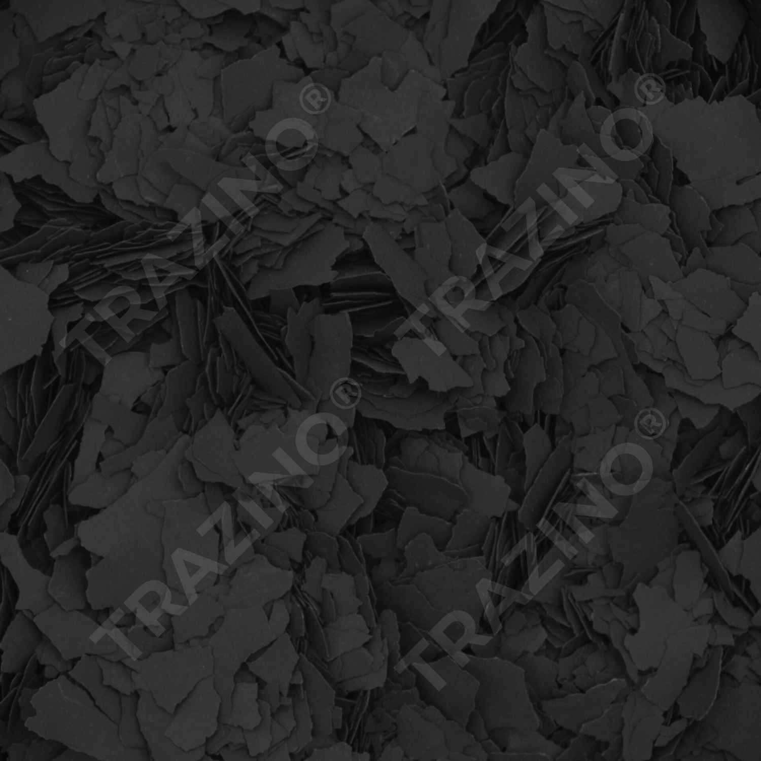 Trazino® Farbchips in Schwarz zum Einstreuen für Beschichtungen Trazino® Farbchips in Schwarz zum Einstreuen für Beschichtungen